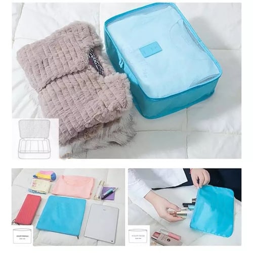 💖Mother's Day Promotion 60% Off - Portable Luggage Packing Cubes - 6 Pieces