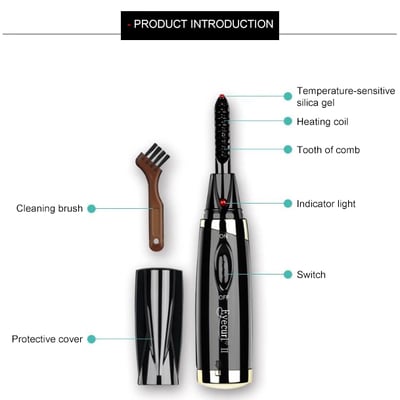 👀Heated Lash Curling Tool